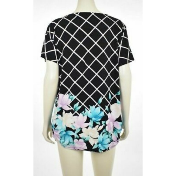 Jm Collection Boat-Neck Dolman-Sleeve Top - Picture 4 of 6